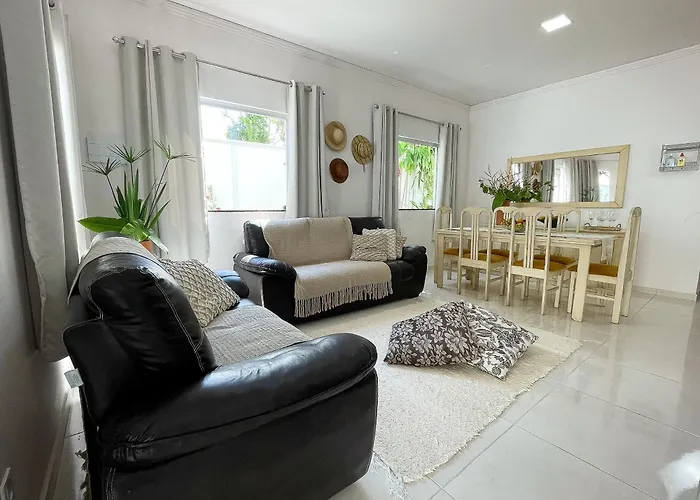 Casa Privativa De 3 Quartos Com Piscina Com Aquecimento Solar A 800M Das Praias De Taperapuan, Ar Condicionado, Wifi 110Mbps, Churrasqueira, Garagem Para 02 Carros